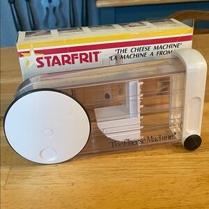 The Cheese Machine - White and Black